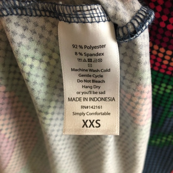 LuLaRoe Carly Dress Rare w/ No Pocket Floral Print - Picture 6 of 8